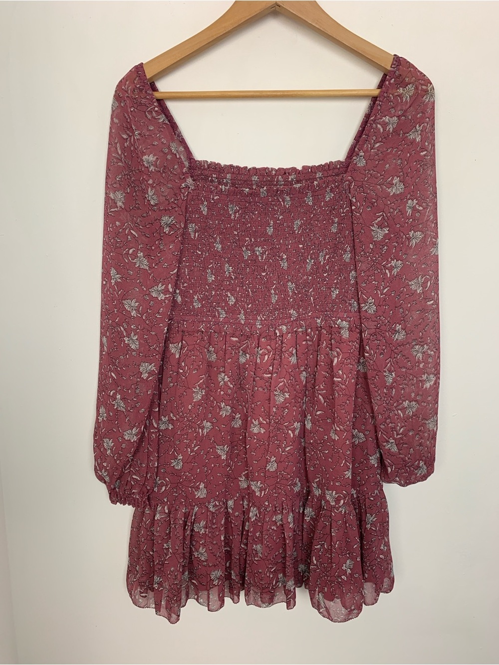 RD Style Floral Babydoll Mini Dress - Picture 4 of 6